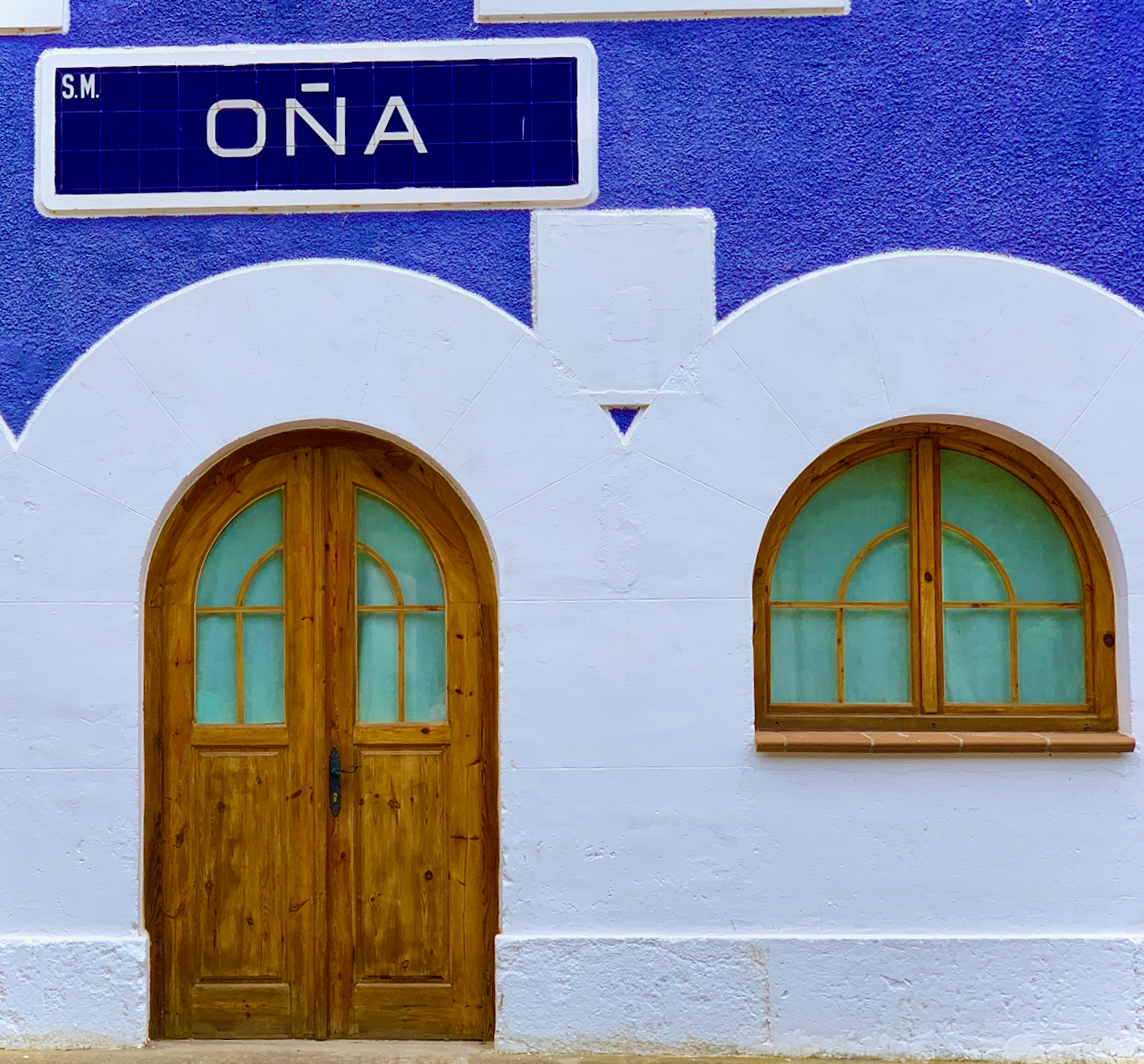 El Monasterio de San Salvador de Oña, Burgos Antigua estación de ferrocarril de Oña