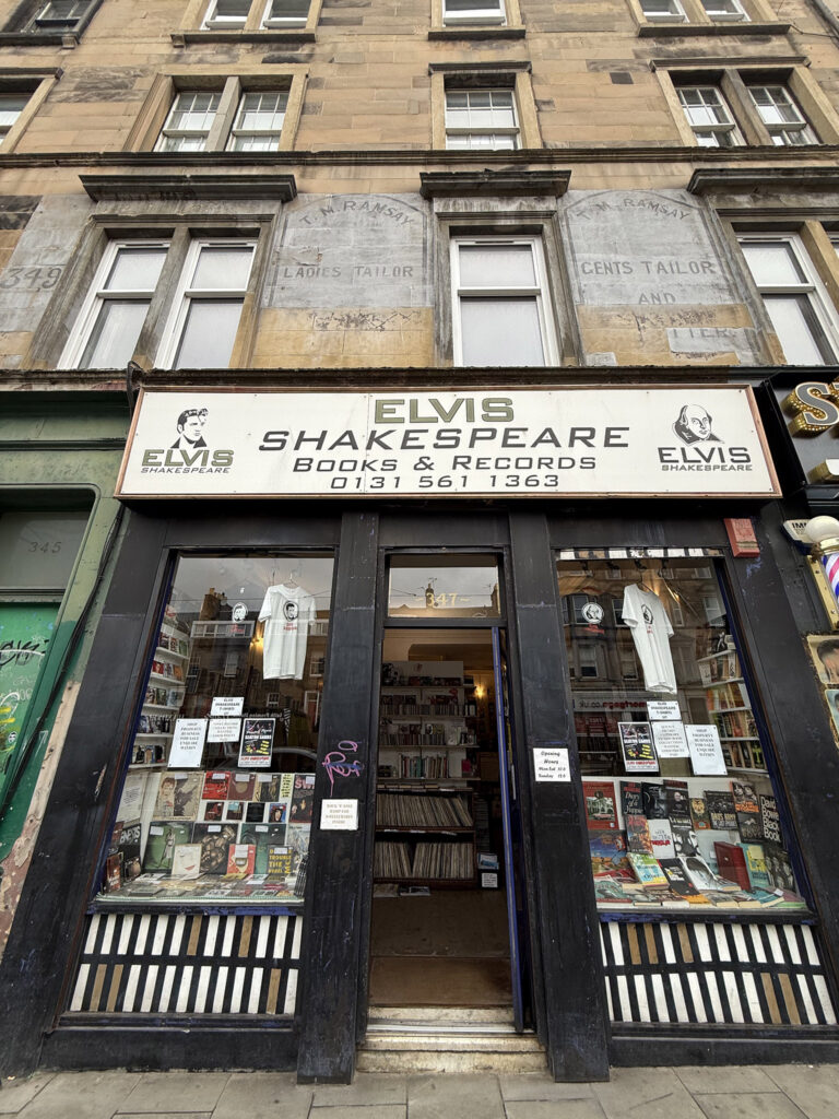 Tiendas de discos en Edimburgo